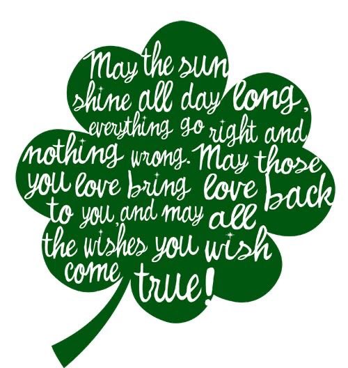 From my Irish heart, I wish you all a blessed St Patrick’s Day. #StPatricksDay2020