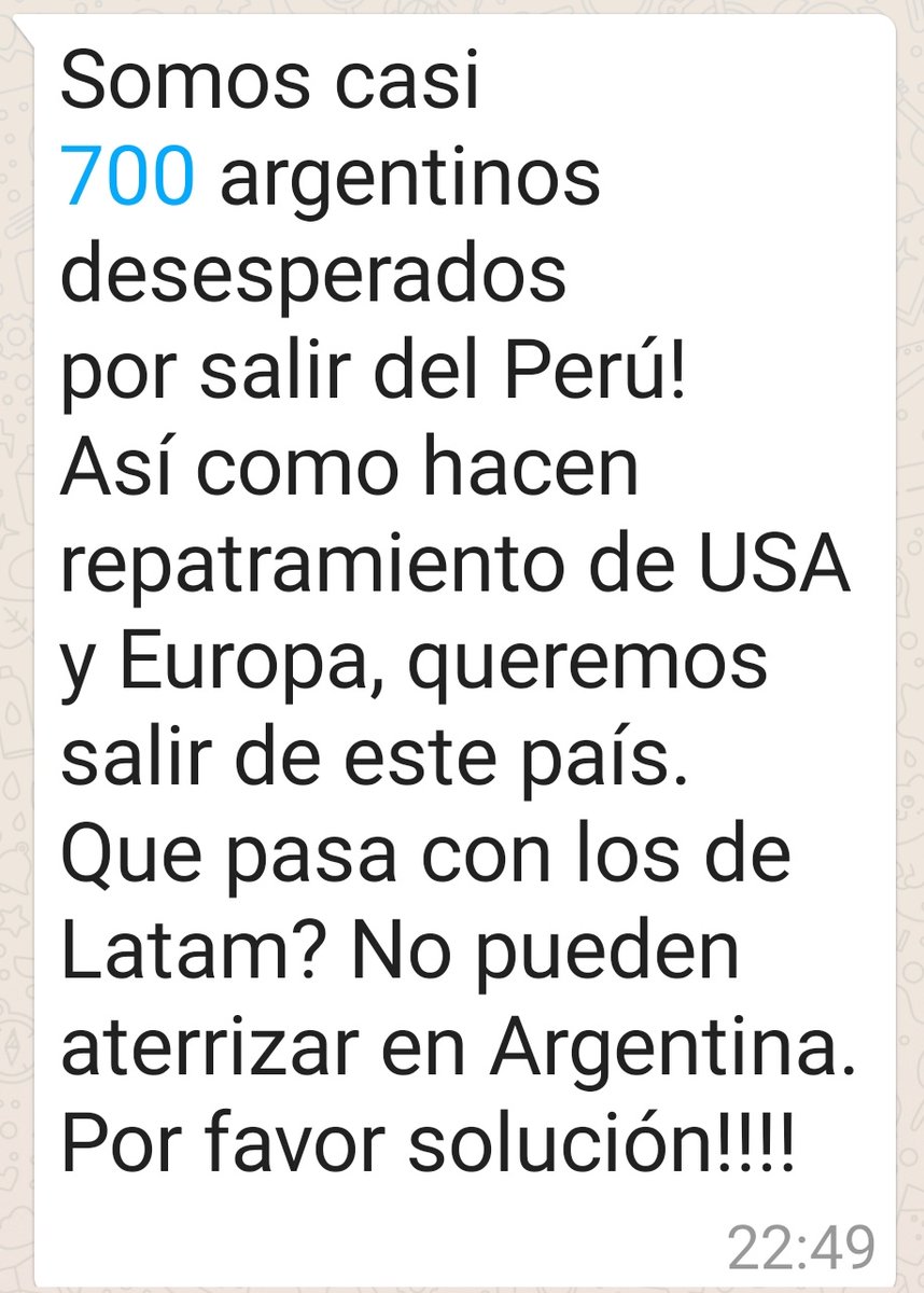 comprension2020's tweet image. @alferdez Por  favor.  Recibi este mensaje de una colega docente. 
 Esta en problemas .
 Pueden ayudarlos a volver ?