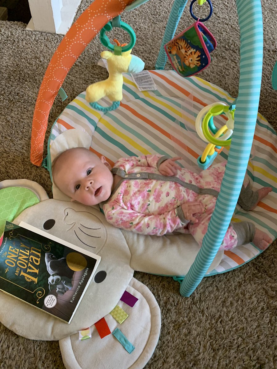 JTatSMES's tweet photo. Kinsey says, “don’t forget to read One and Only Ivan!” https://t.co/ls476mxfA7