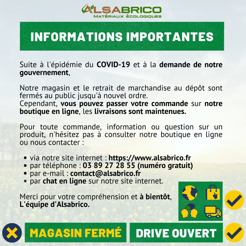 Alsabrico / Ecologie tweet media