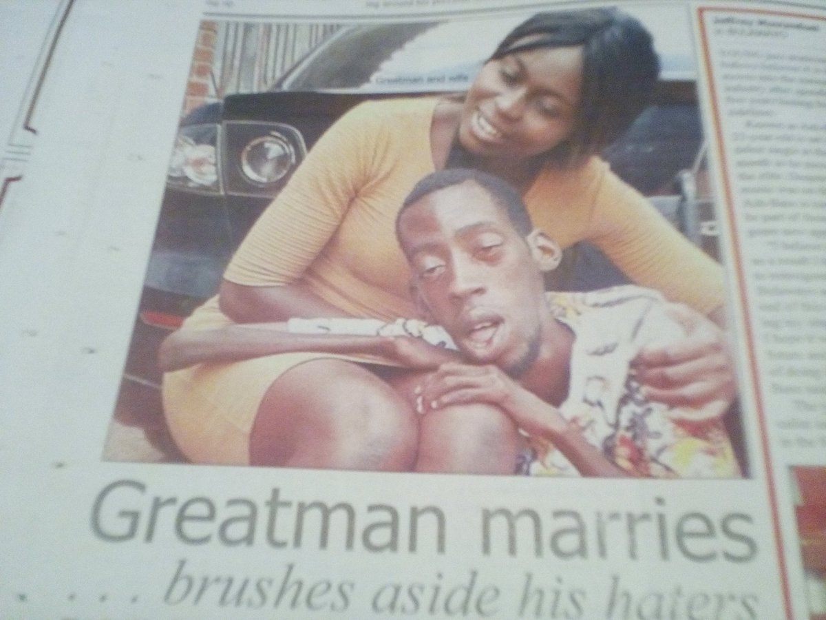GwiziSoneni's tweet photo. #Congratulations Greatman on your wedding! Don't worry about negative vibes coming from people who think #PWDs are #invalid. People are questioning if this true love or not😲really guys😲I sigh👐in 2020 you're still pretending to care for #PWDs😕 #LetLoveLive
(Story DailyNews) https://t.co/ZFxeaEjEeH