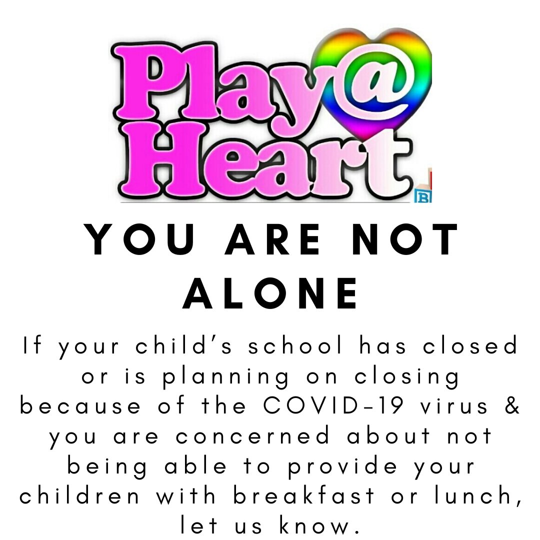 Challenge20U's tweet photo. If your child’s school has closed or is planning on closing because of the COVID-19 &amp; you are concerned about providing your children with breakfast or lunch, let us know.  Call, Text or WhatsApp us on: 07821224445 Email: info@playatheart.org Please share with your network https://t.co/mKHwkZ218H