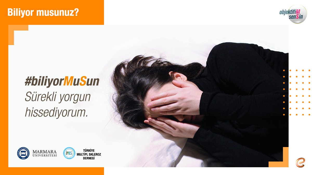 objektifimsensi's tweet photo. #MS hastalarının sürekli yorgun ve bitkin hissettiğini biliyor muydunuz?
#hayatıbütünüylebeniMSe #multiplskleroz #MSnedir #MSfarkındalık #Emes #nöroloji #nörolojikhastalık #sağlık #yaşamkalitem #türkiyemsderneği #fıratnörolojiderneği #objektifimsensin #Eczacıbaşı #Eczacıbaşıilaç https://t.co/foWA6YRfQj