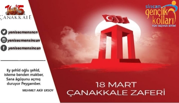 sincanyenisecmn's tweet photo. Vatan için şahlanan bir milletin, bağımsızlık ve kahramanlık destanıdır Çanakkale. 🇹🇷 

#ÇanakkaleGeçilmez 
#18Mart1915

@burakyildiz06 @umitcanuludag 
@YeniSecmnAnkara @MuhsinCanErcan @Enes1kaplan https://t.co/PMNDKp0Qfp