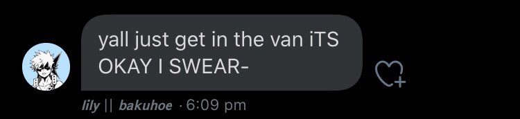 lily continues to lure us into the van