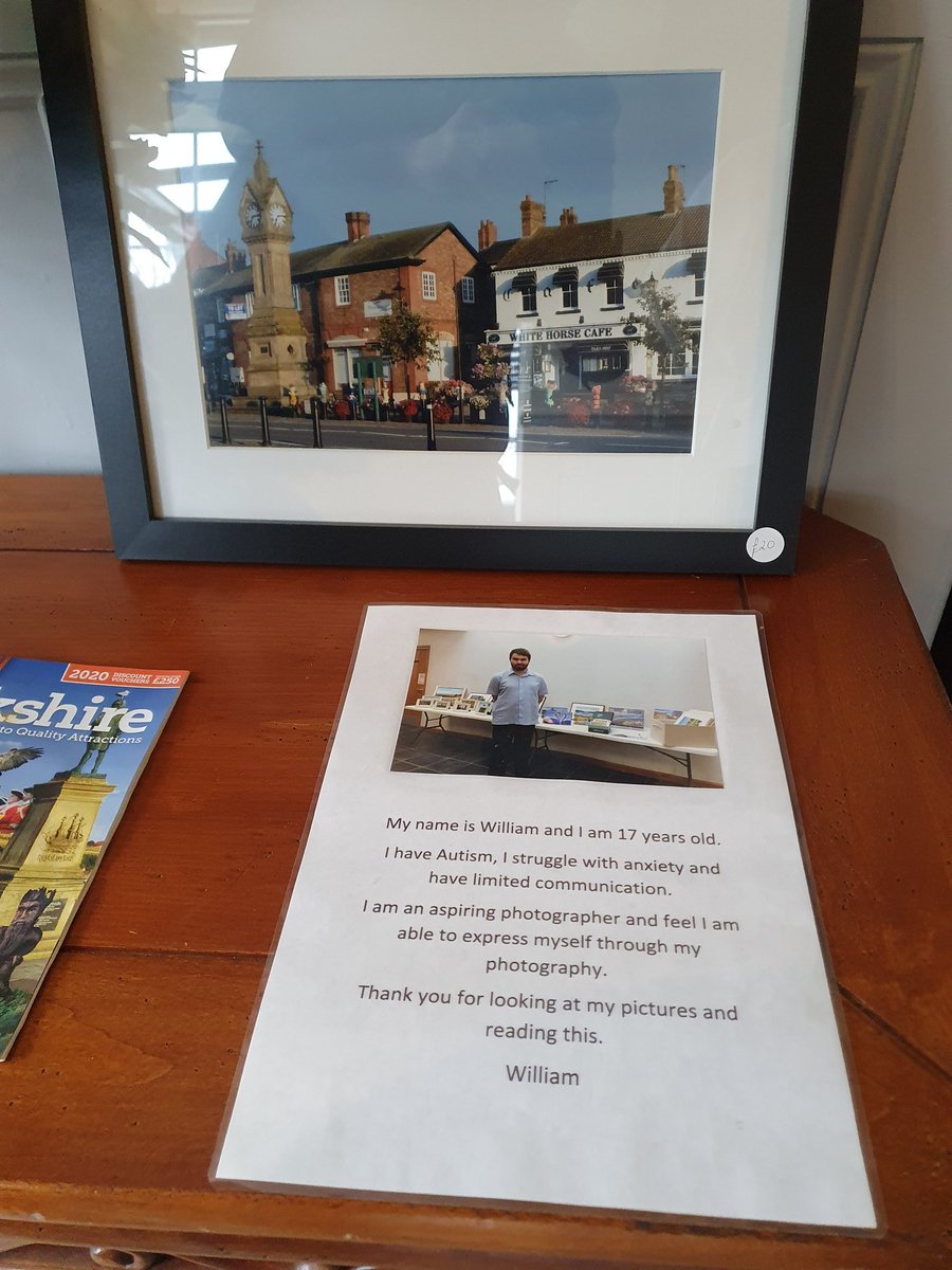 NHC_Merchants's tweet photo. The inspiring story of 17 year old photographer William. Found in Thirsk, North Yorkshire at the weekend. #selfexpression  #wearenhc #OccupationalTherapy #community #mentalhealth #creativity #AutismAwareness https://t.co/0VUHgvOXQm