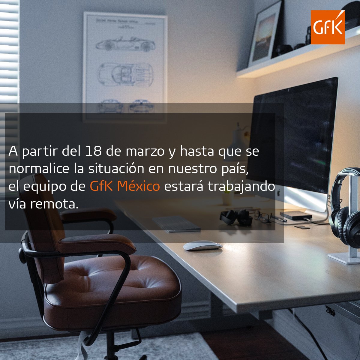 GfK_Mexico's tweet photo. En @GfK_Mexico siguiendo las recomendaciones globales ante esta contingencia sanitaria, estaremos trabajando vía remota a partir del 18 de marzo. Agradecemos su comprensión y reiteramos nuestro compromiso. #GfKMéxico #COVID19 #MeQuedoEnCasa https://t.co/k9EoUhRyg0
