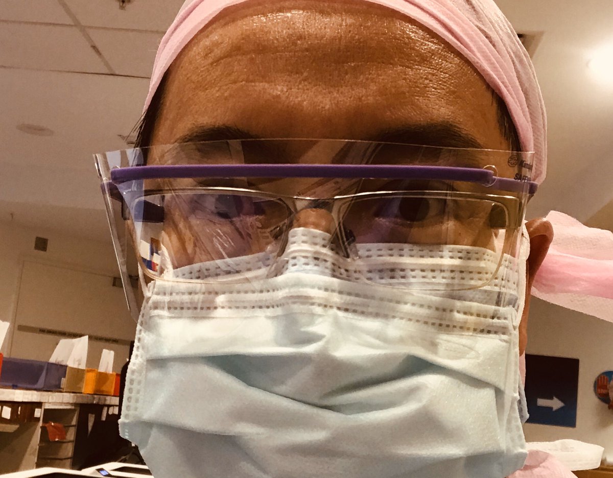 Me and clinic-wash hands, stay home if cough/cold and listen to <a href="/NSWHealth/">NSW Health</a> -  if we all do our bit Aust = we beat this thing #COVID19au soon and get we can all get back to our lives + loved ones soon. <a href="/nswaci/">NSW Agency for Clinical Innovation</a> <a href="/acemonline/">ACEM</a>