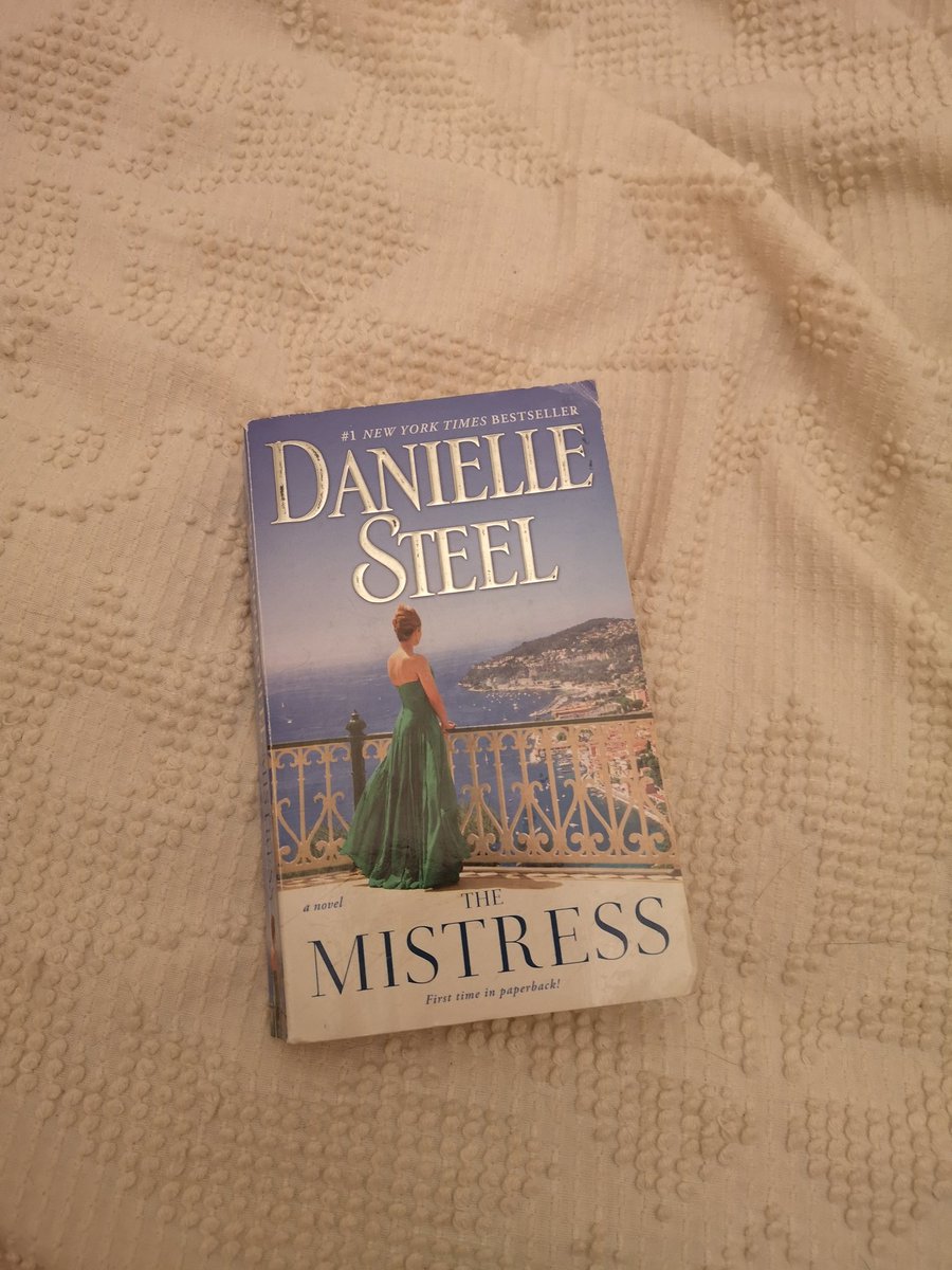 I tried to like this book  I was excited for this one. I didn't enjoy the writing (run on sentences, repetition). As much as I like farfetched storylines, this was a bit much. I figured life is too short to read books you don't loveThe Mistress by Danielle Steele .5