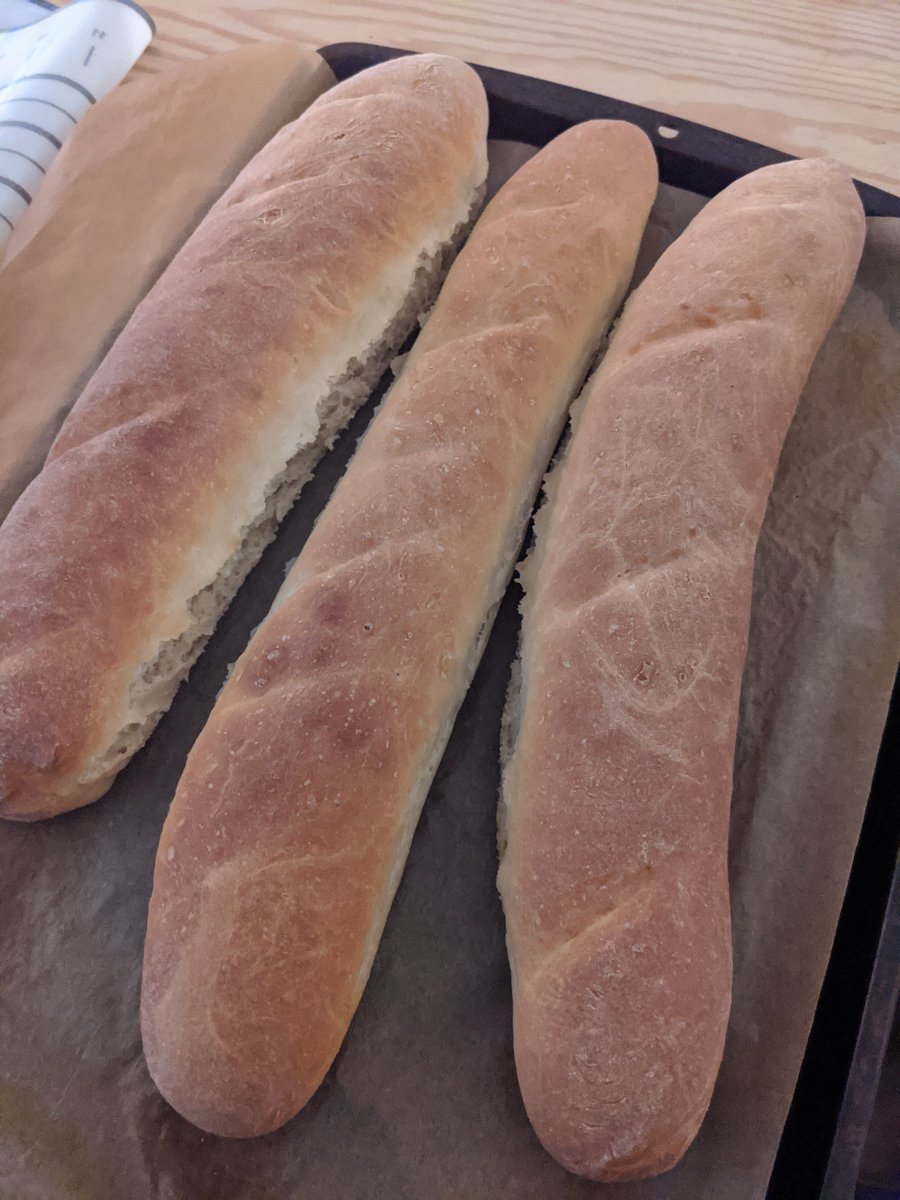 isolation baking project #2: baguettes