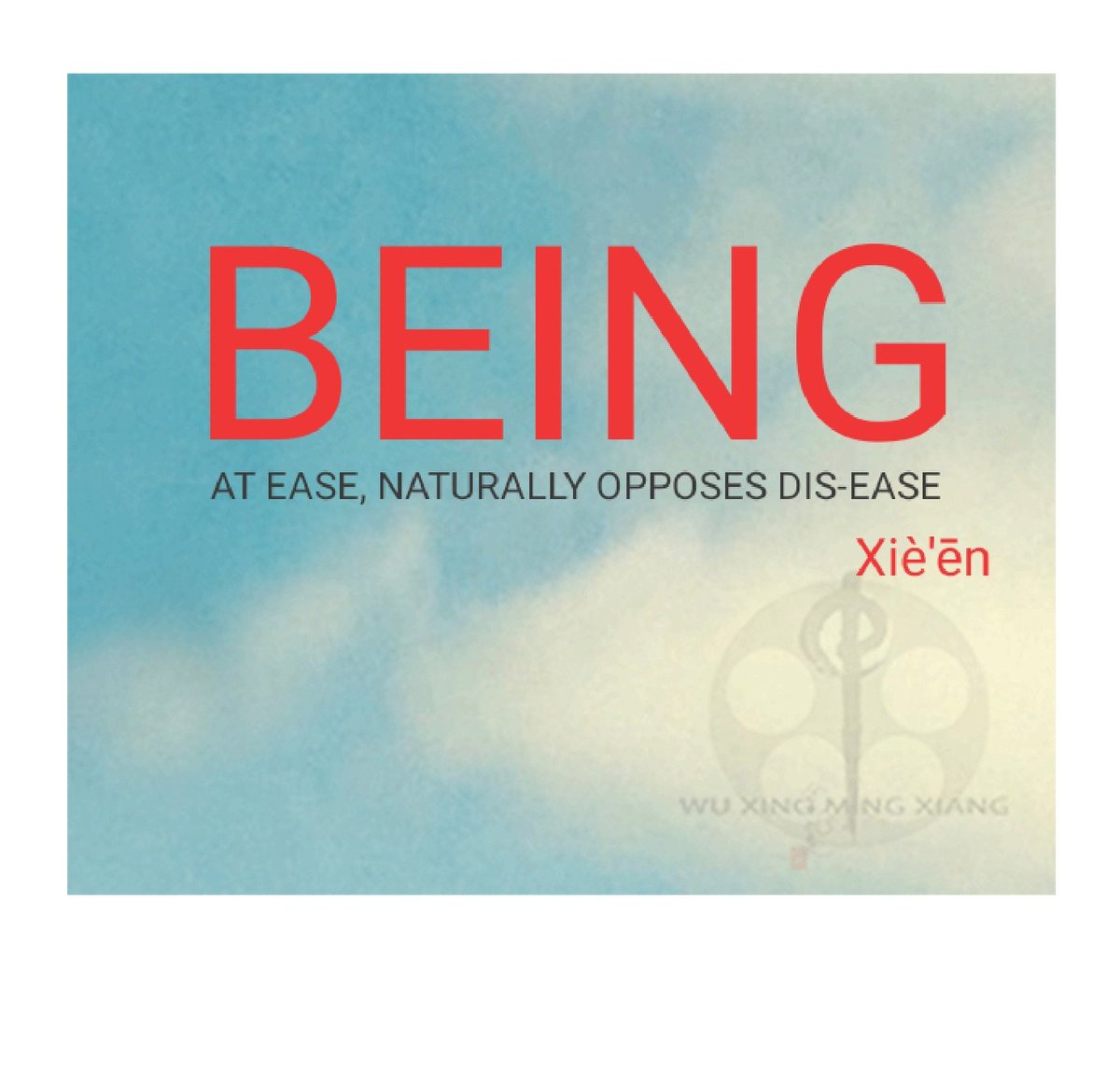 FiveMeditation's tweet photo. "Being at ease, Naturally opposes Dis-ease". - Xiè'ēn
#mindfulness https://t.co/jgvymqZPRn