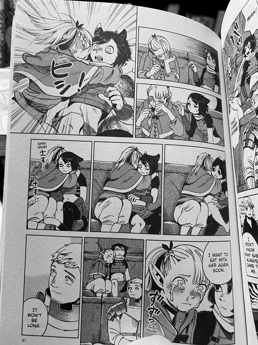 Where’s my all-Izutsumi spinoff? I don’t usually post any interiors but her expressions over this sequence of panels was so good