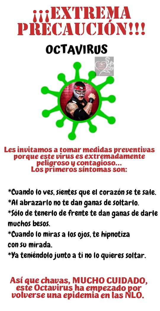 Noviasdeocta's tweet photo. Buenas noches, les pasamos información sumamente valiosa e importante que no podemos dejar a un lado 😨😨...
Tomen en cuenta todos los síntomas y revísense continuamente🤒😷...

Linda noche 😅😅☺️☺️...

@hijooctagonof

#CorazónPorDelante

Esta locura no tiene cura 🤪 https://t.co/imVPXJqq1S