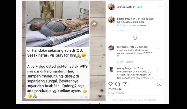 Kompas Tv On Twitter Kondisi Terbaru Dokter Tangani Corona Handoko Gunawan Sesak Napas Https T Co Kh3ircvokv