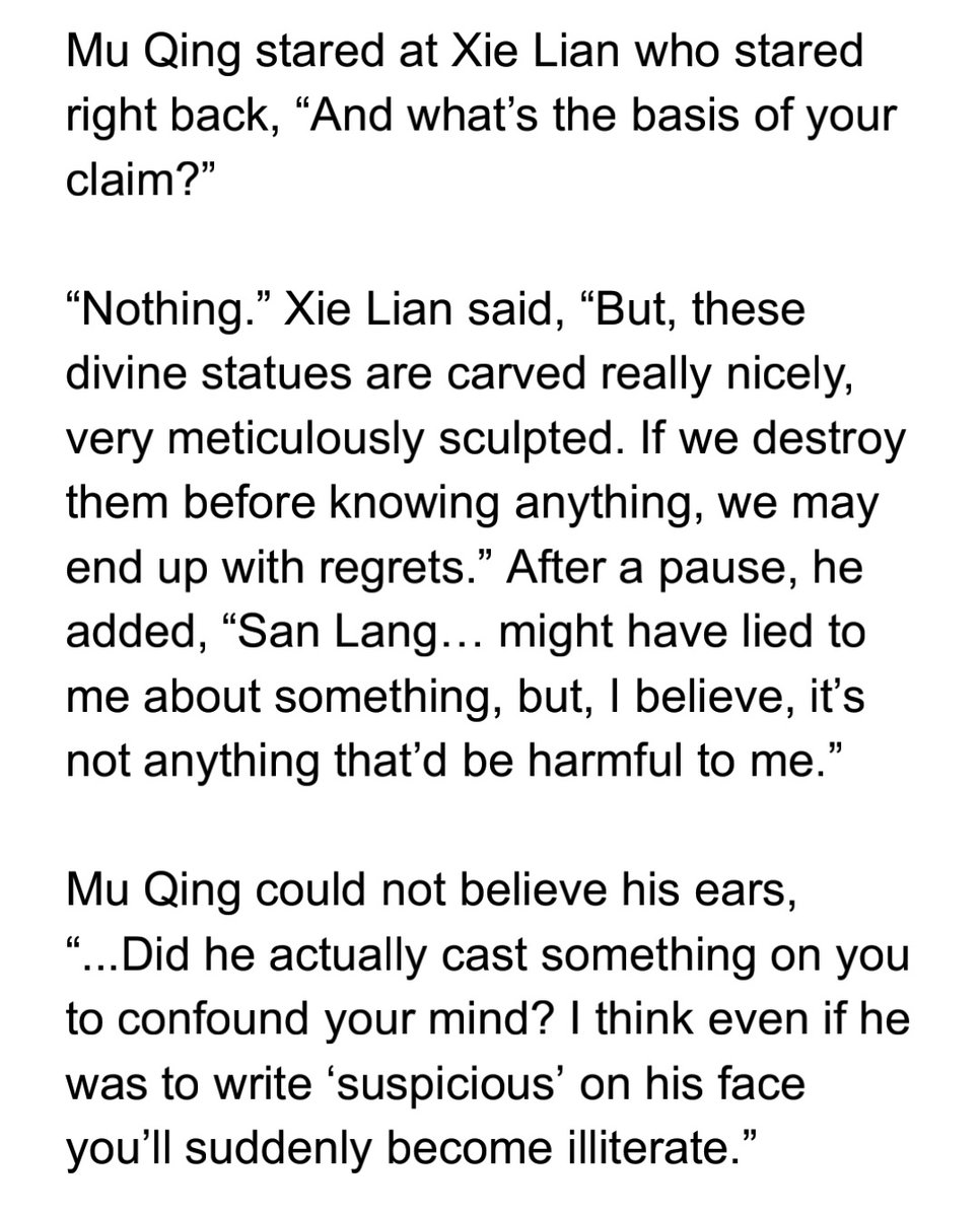 mu qing stop exposing xie lian challenge failed
