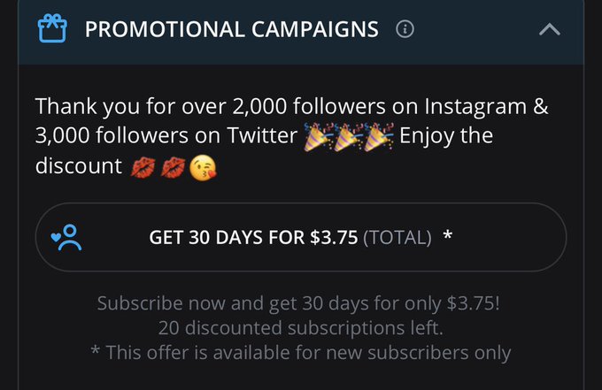 I&rsquo;ve opened up 20 spots to subscribe to see my creamy videos for $3.75 ‼️   You&rsquo;re in quarantine anyways🙃  https://t