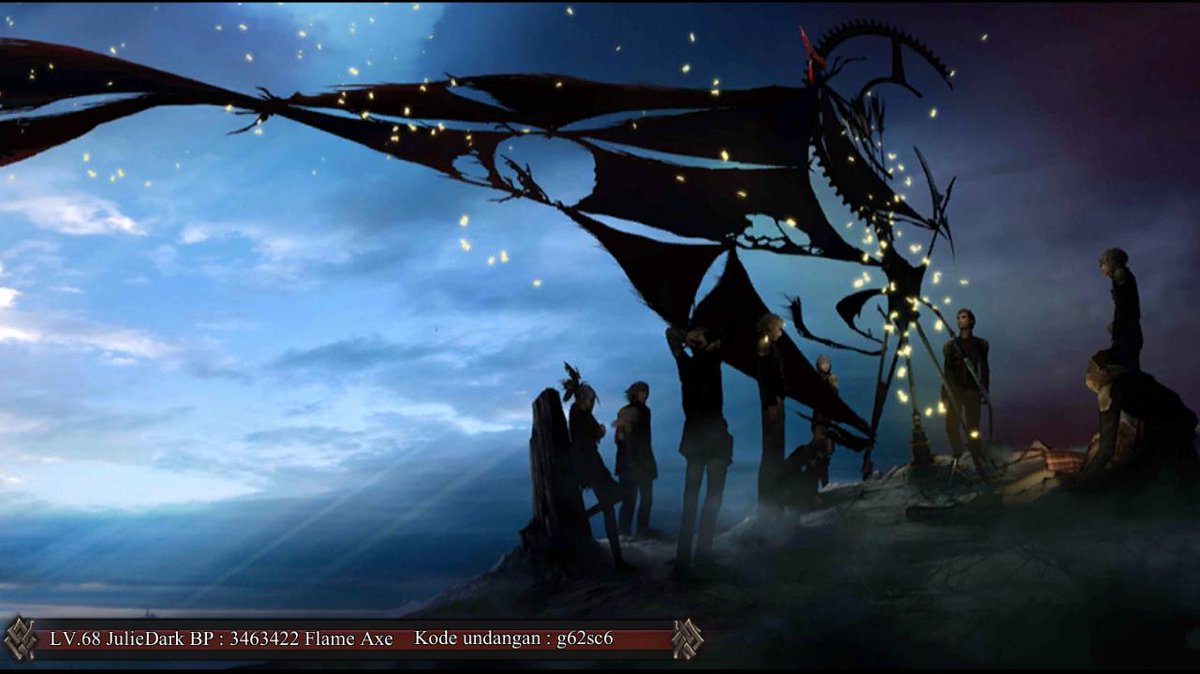 Aku lagi main FINAL FANTASY AWAKENING lho,  gabungan main yukz!  ffid.efunen.com