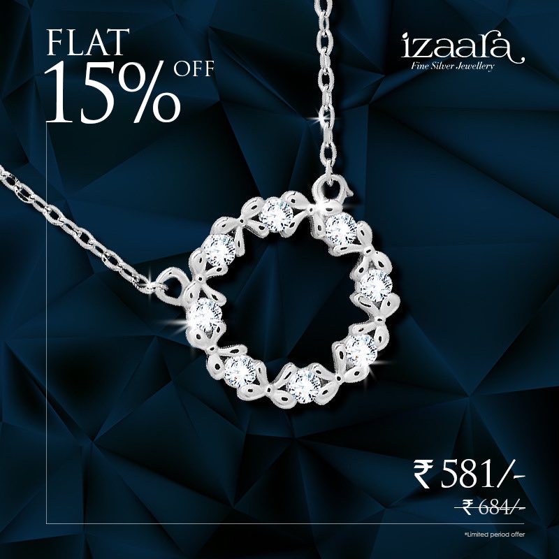 In the office or at the party, bring the best in you with Izaara.
15% OFF on Premium Silver Jewellery.

Shop Now: izaara.in/izaara-silver-…

#Izaara #MyIzaara #premium #silver #jewellery #jewellerydesign #jewellerytrends #classicjewellery #sale #flatsale #discount