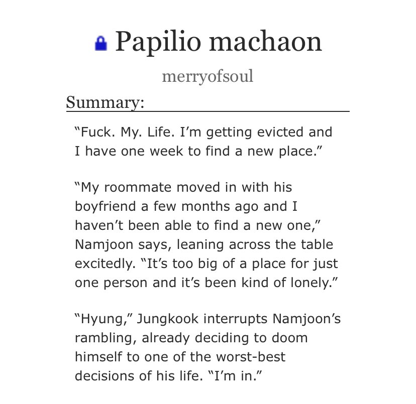 namkook- fluff & slight angst- 3 chapters - roommatesthis is actually one of my favorite namkook fics like ever  i’m so soft the slow burn lowkey hurts but the fluff is  just  so  https://archiveofourown.org/works/14815865/chapters/34283537#workskin