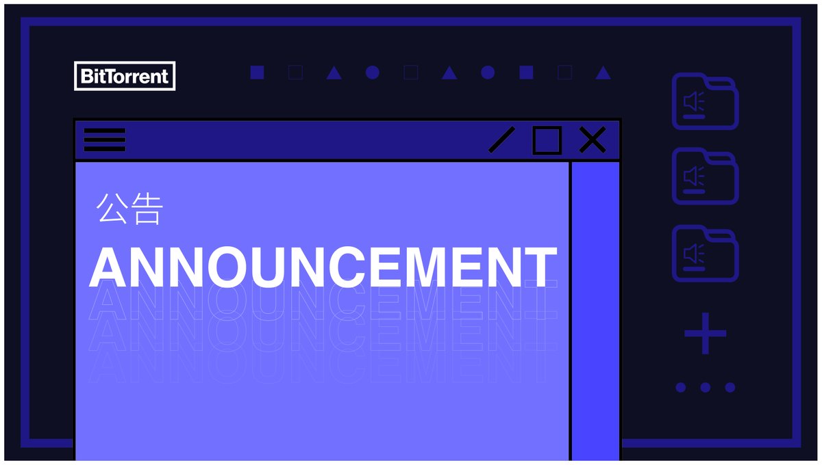 📣#BTFS finished its wallet feature development, now Renter and Host can deposit/withdraw $BTT through command lines. Besides, the public guide is to be released soon.

#TRX #BTT $TRX $BTT
<a href="/justinsuntron/">H.E. Justin Sun 👨‍🚀 🌞</a> @Tronfoundation