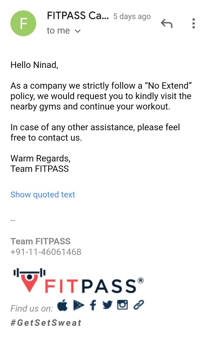 Hi <a href="/fitpassindia/">FITPASS</a>

I am not able to find any gym near (Pune location ) which is open. 

Kindly help me to find and let me know about open gym 

Thanks &amp; Regards
Ninad Samudre