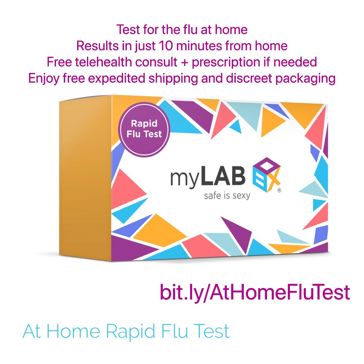cdholistic's tweet image. Before panicking thinking it’s the #coronavirus #COVID19 #pandemic check for the flu first if your unsure.  If your on lockdown, this is a great option. Test gets shipped to you and you get your results in 10 minutes at home. STAY SAFE! #retweet 

bit.ly/AtHomeFluTest