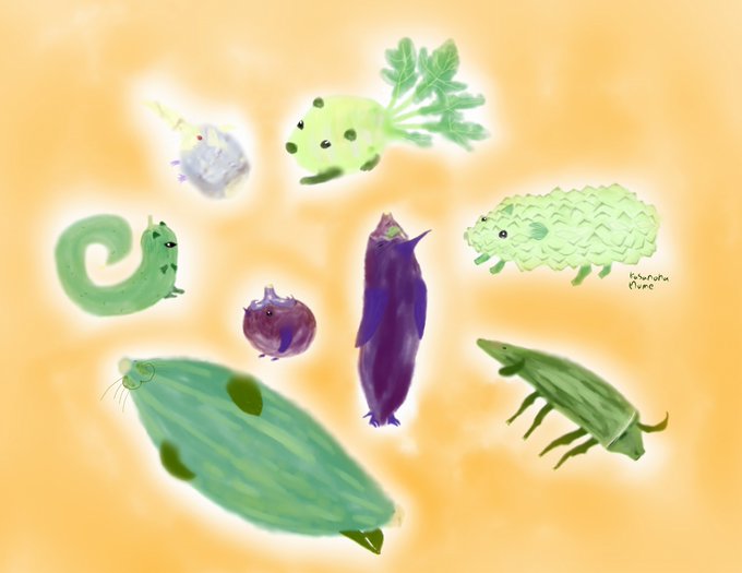 野菜動物のtwitterイラスト検索結果 野菜動物のtwitterイラスト検索結果
