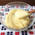 酪農家さん応援「牛乳」のレシピ。お手軽簡単レンジでチンのカスタードクリームのレシピです。