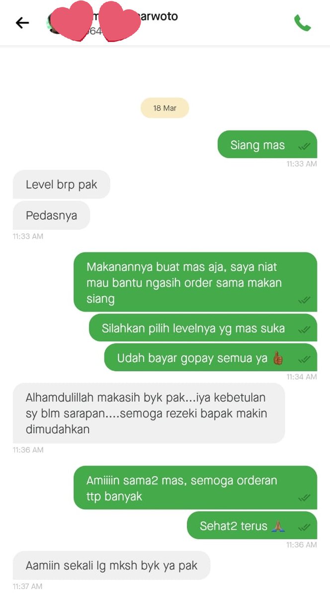 Udah pada order makan siang buat driver ojol yg sepi order? Kita makanan bisa nyetok, siap dirumahkan, dana darurat aman, nyerok saham jg hayu. Org lain sarapan aja gak bisa. Silakan laksanakan gaes ❤️❤️❤️