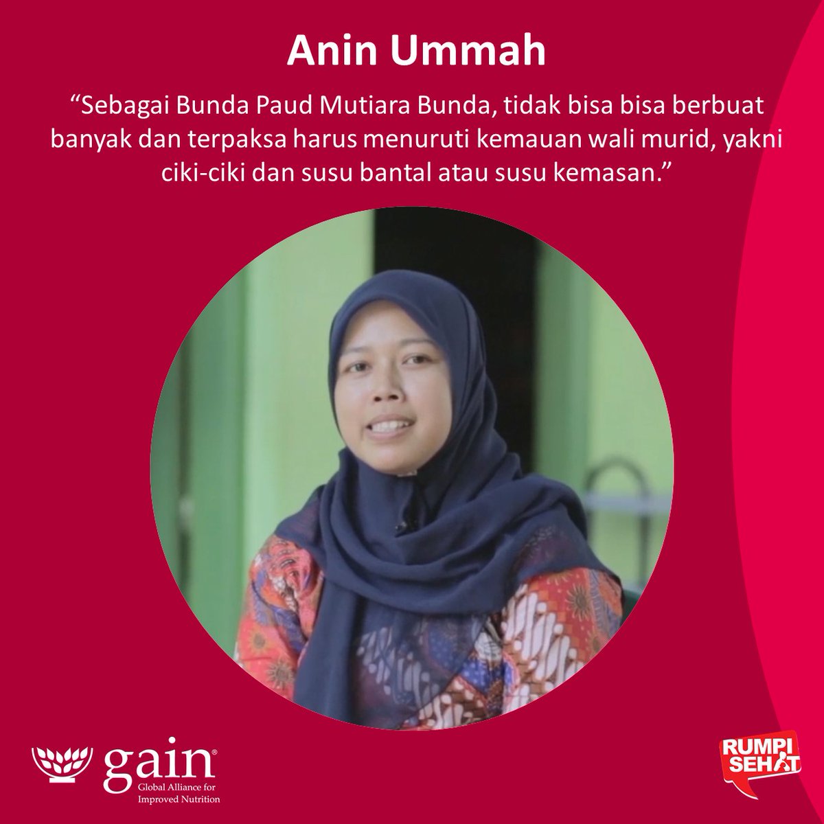 rumpisehat's tweet photo. Ibu Anin Ummah, sbg Bunda PAUD Mutiara Bunda ingin anak-anak makan cemilan sehat. Klik videonya https://t.co/4s4itCoFS2. #GAIN #EmoDemo #RumpiSehat #Cegahstunting #stunting #giziburukanak #posyandu #pkk #DinkesJatim #Baduta #Balita #DinkesSidoarjo #DinkesKabMalang https://t.co/XVM6LU8PAx