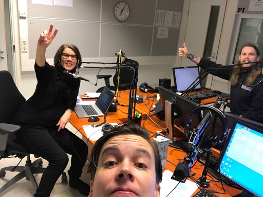 Kati Lahtinen على تويتر Hi We Are About To Start Our Morning Radio Show Puheenaamu Here At Finninsh Broadcasting Company Yle Ylepuhe Would You Like To Say Something To Our Listeners Https T Co W9oi7tunsc