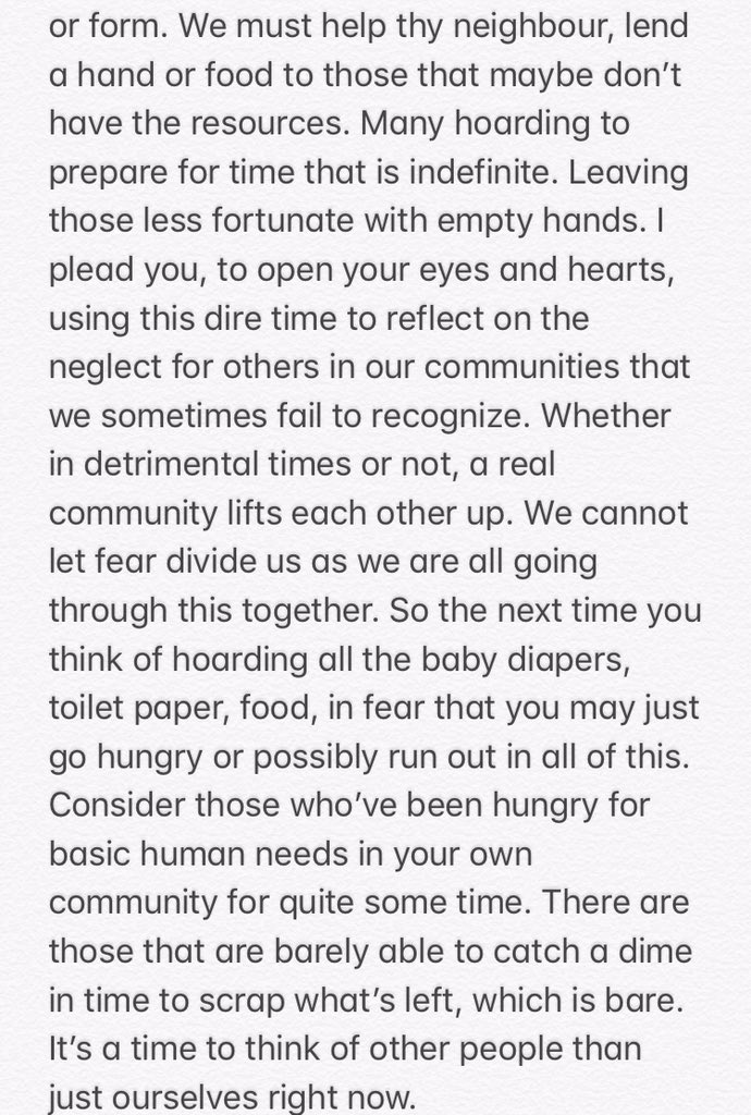 SelLonglastname's tweet photo. where is the love tho? ❤️ Please Read ❤️ #COVID19 https://t.co/QVkQWOPcHa