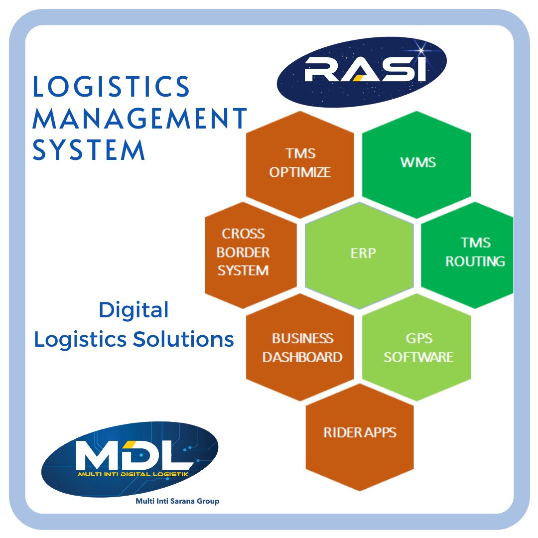 mdlogistix's tweet image. We design logistics business solutions to make operations faster and more efficient #MDL #MDLogistik #logisticsmanagementsystem #warehousemanagementsystem #transportmanagementsystem #software #softwarelogistics #supplychain #supplychainindonesia #logistics #logisticsindonesia