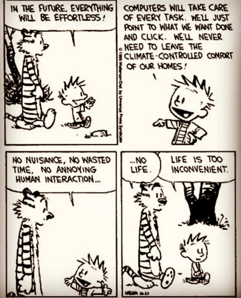 Calvinn_Hobbes's tweet image. Life is too inconvenient.