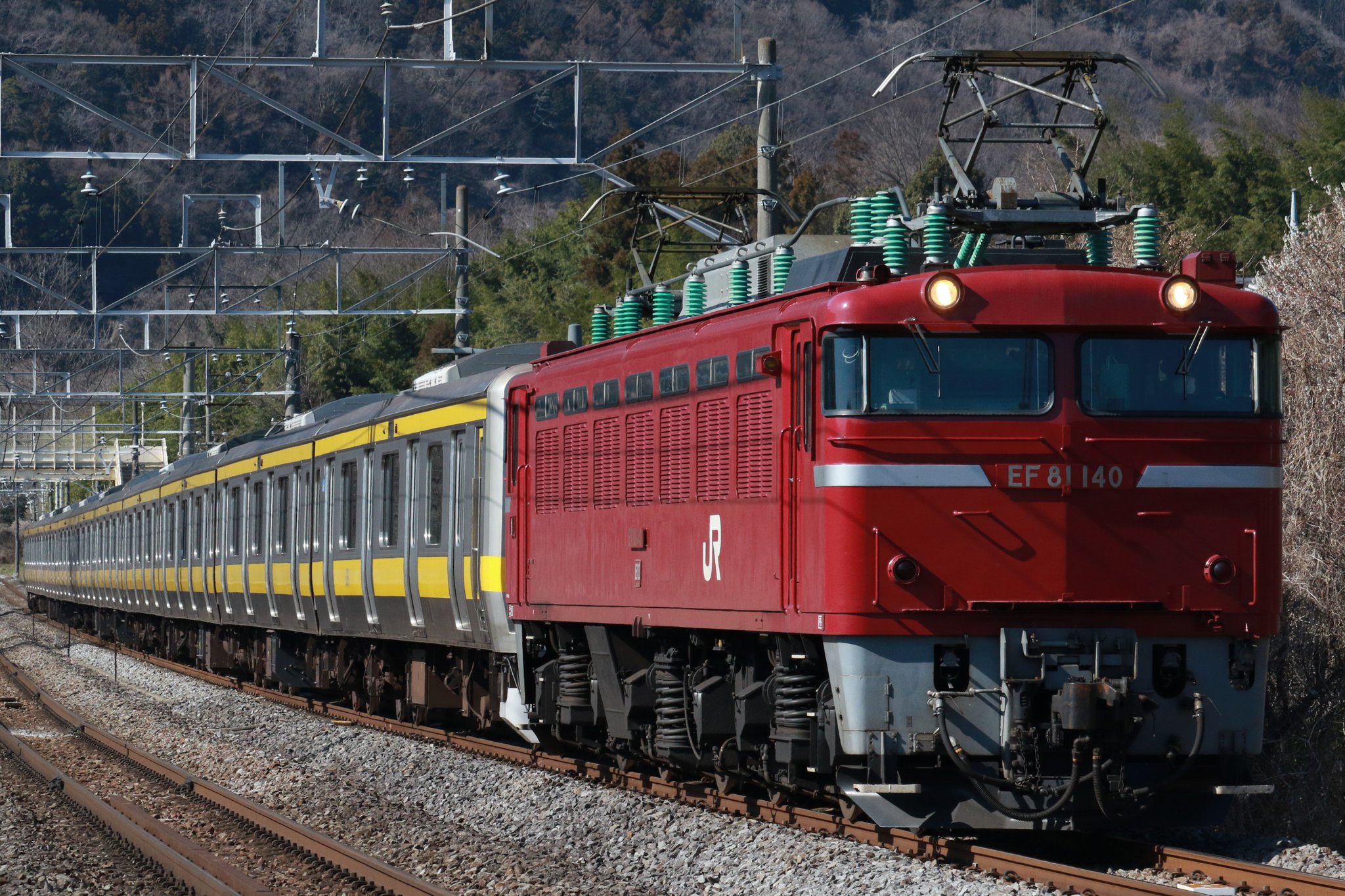 配給セット　EF81 139＋中央・総武線209系 6両 配給セット EF81 139＋中央・総武線209系 6両 - メルカリ