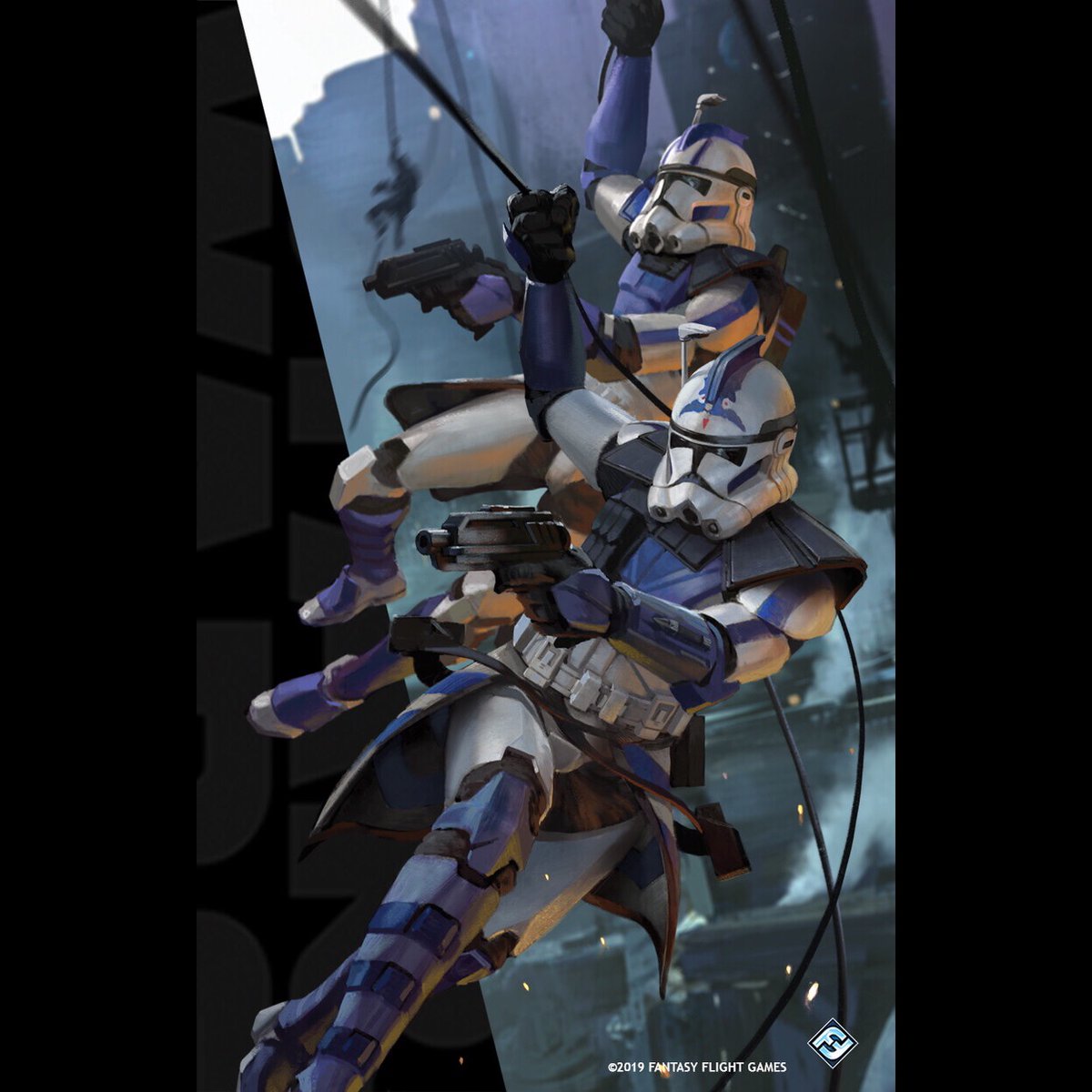 swafol's tweet photo. Echo & Fives ARC Troopers (art by Alex Kim) #starwars #prelogy #clonetrooper #clone #echo #fives #alexkim #swafol https://t.co/BVN123wmpn