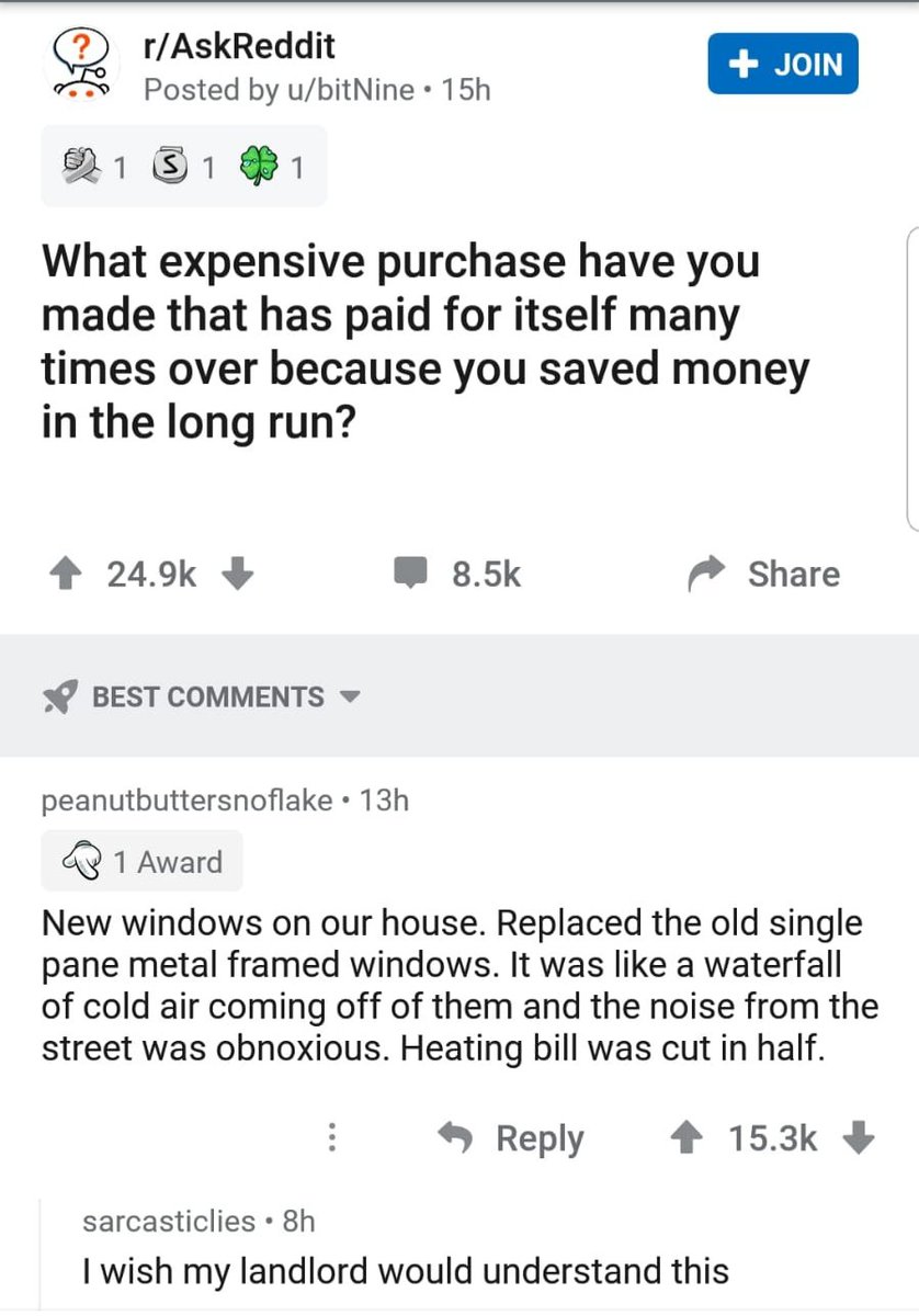 WarmWindows's tweet photo. check out the most upvoted comment on this thread trending on r/AskReddit today! #upvcnewzealand #UPVCwindows #UPVCdoors #DoubleGlazing #aluplast #EnergyEfficient #SustainableDesign https://t.co/7DQ5R0NoQc