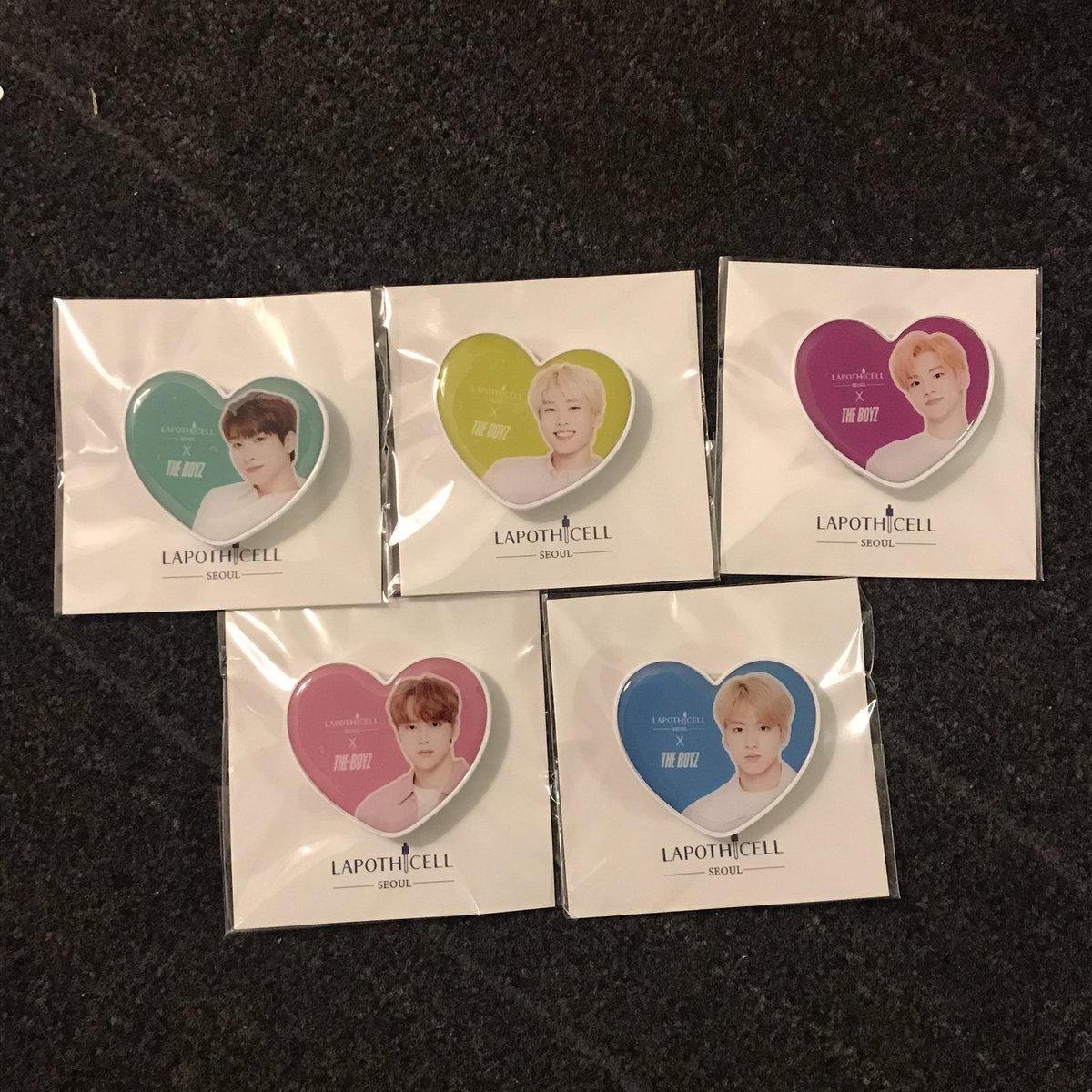 the boyz↳ lapothicell griptok - sangyeon, jacob, q, haknyeon, eric→ $15 each→ including tracked shipping