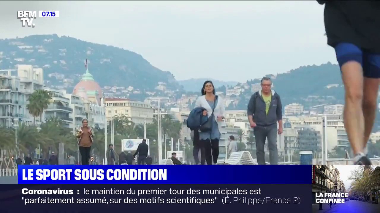 BFMTV on Twitter "Voici les deux conditions pour continuer à faire du sport pendant le