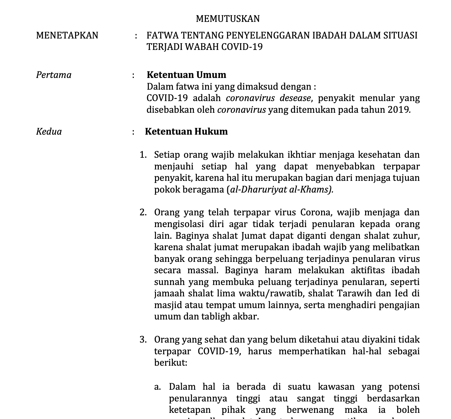 Ismail Fahmi On Twitter Download Pdf Fatwa Mui Penyelenggaran Ibadah Dalam Situasi Terjadi Wabah Covid 19 Download Di Situs Ibtimes Ini Https T Co U8wgmrzwfm Silahkan Diprint Buat Disampaikan Ke Dkm Masjid Musholla Anda 128 Https T Co