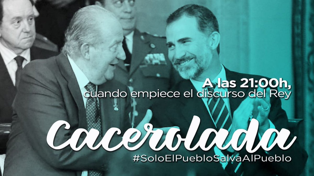 CJC_Media's tweet photo. Solo el pueblo salva al pueblo ✊🏻

#Cacerolada Difunde 📣 https://t.co/H1UnhtdvMn