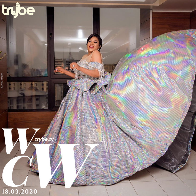 TRYBEStv's tweet image. #AMVCA2020 winner of 'Best Actress In Africa' award, @toyin_abraham1 is our woman crush this Wednesday😍! How many likes for her outfit???

#wcw #trybe #gotvch97 #dstvch195 #nollywood #trends #photography #trending #amvca #toyinabraham #potd
