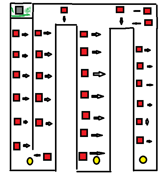 PatienceGames's tweet photo. Drawing new level designs. What do people think about this one ? https://t.co/XunfKHL8uJ