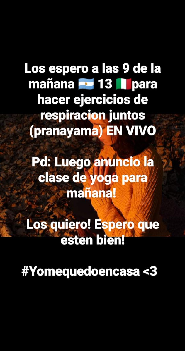CaroSambado's tweet photo. #COVID2019 #CoronaVirusChallenge #yoganoalvirus #mequedoencasa #QuedateEnLaCasa #CuarentenaNacional https://t.co/USIZvj1VOW
