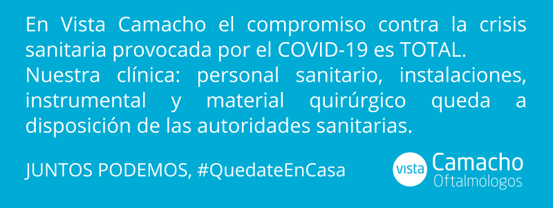 centrocamacho's tweet photo. En Vista Camacho el compromiso contra la crisis sanitaria provocada por el COVID-19 es TOTAL.

Nuestra clínica: personal sanitario, instalaciones, instrumental y material quirúrgico queda a disposición de las autoridades sanitarias.

JUNTOS PODEMOS, #QuedateEnCasa https://t.co/0TndvUu1Eg