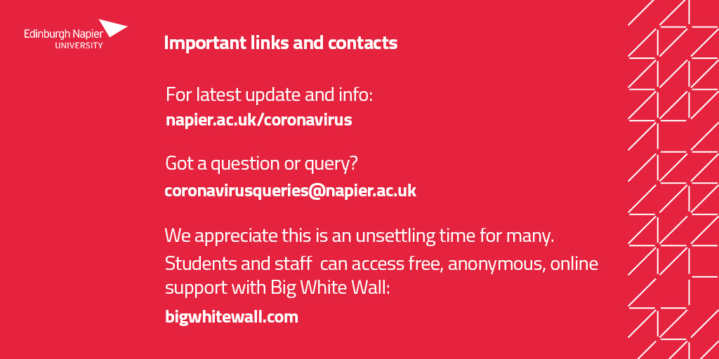 Important #Coronavirus links and contacts👇