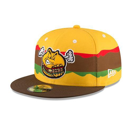 Steamed Cheeseburgers (2018) by  @GoYardGoats (AA, COL)What more can be said? It’s a raging cheeseburger on a cap layered in color. In a league filled with food references, this is among one of the more original and memorable approaches.  #HatADay
