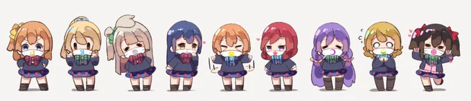 マスクμ'sちゃん♡ 
