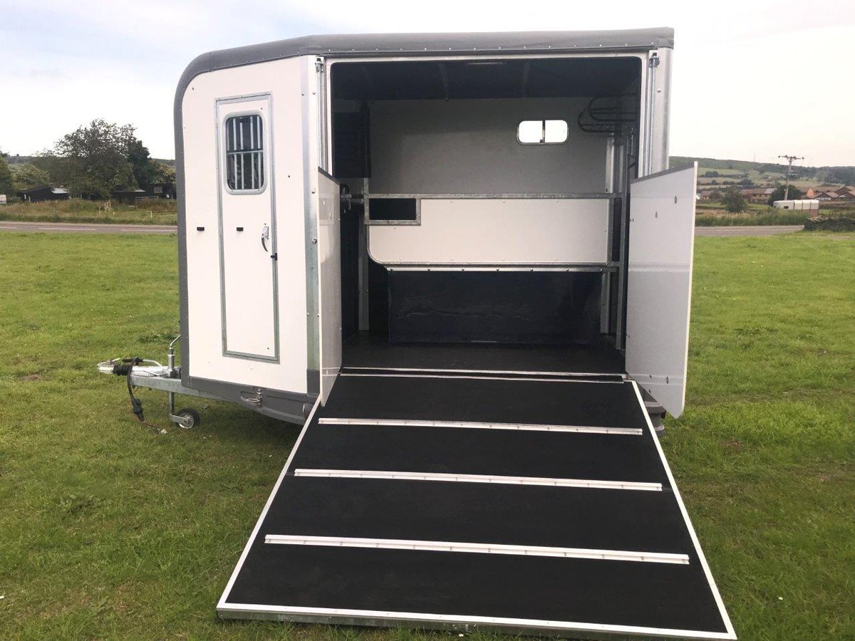 For sale: Ex-Demo Equi-Trek Trail-Treka 'L' Excel Ref: 313, Self Colour White with Silver Graphics. £6,458.33 + VAT = £7,750.00, Sold with 2 years Equi-Trek Warranty.
equi-trek.com/vehicle_sale/b…