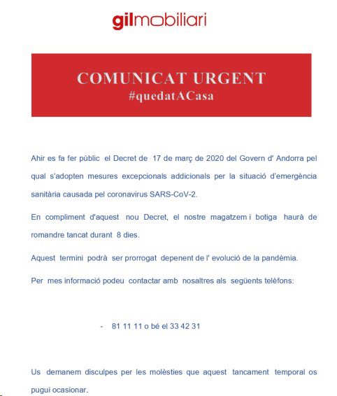 gilmobiliari's tweet photo. #quedatacasa https://t.co/w1u928wdU9